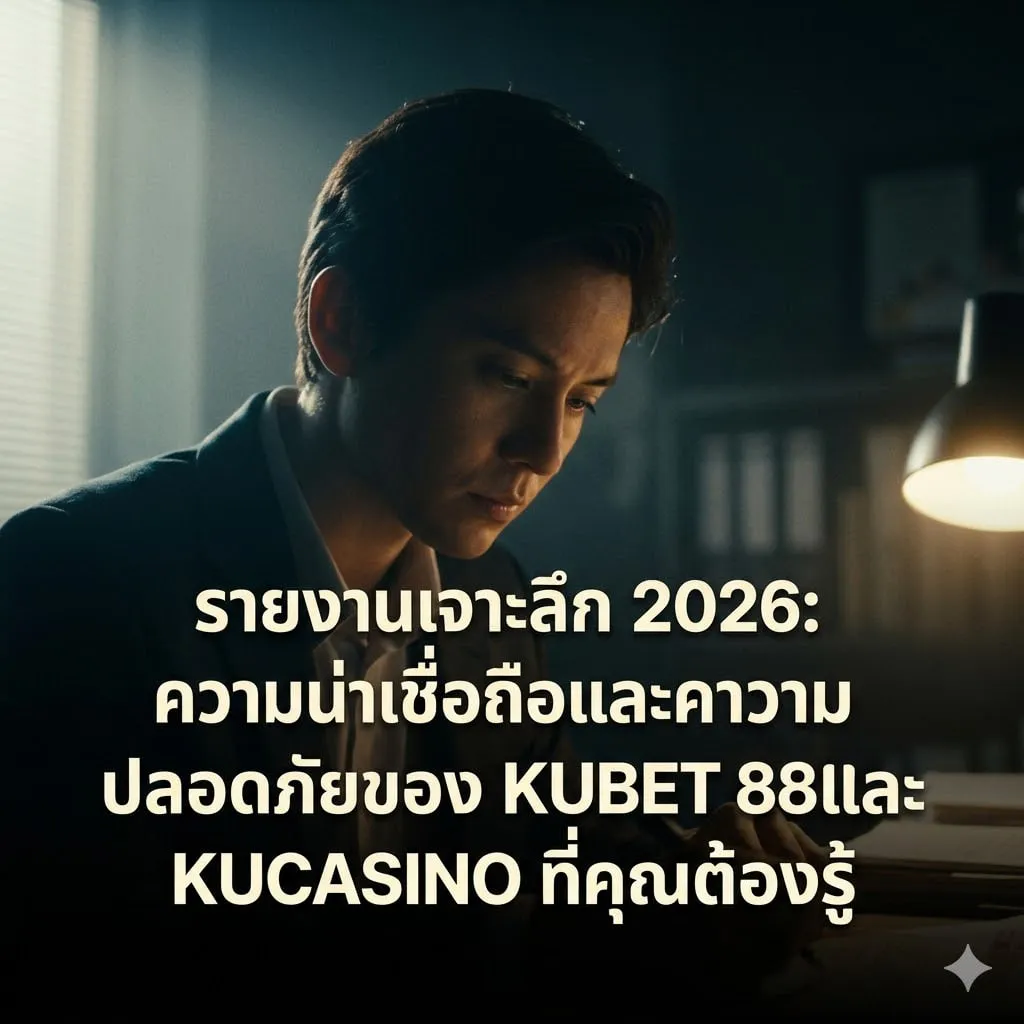 มาตรฐาน KUCASINO: ทำไมถึงเป็นเบอร์ 1 ด้านความโปร่งใส
